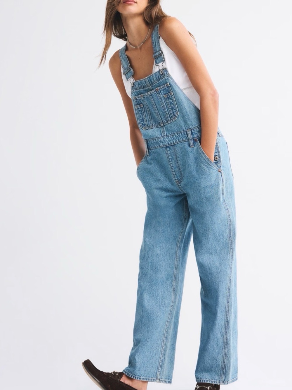 Abercrombie Denim Overalls for Women NWT